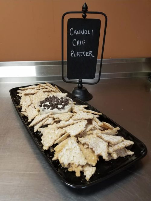 cannoli platter